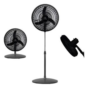 Ventilador 3 en 1 18" 75w Plat negro  WBVPWB18K Whitenblack