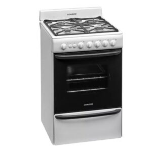 Cocina A Gas Longvie 13501bf 56cm Blanca Cajón Parrilla